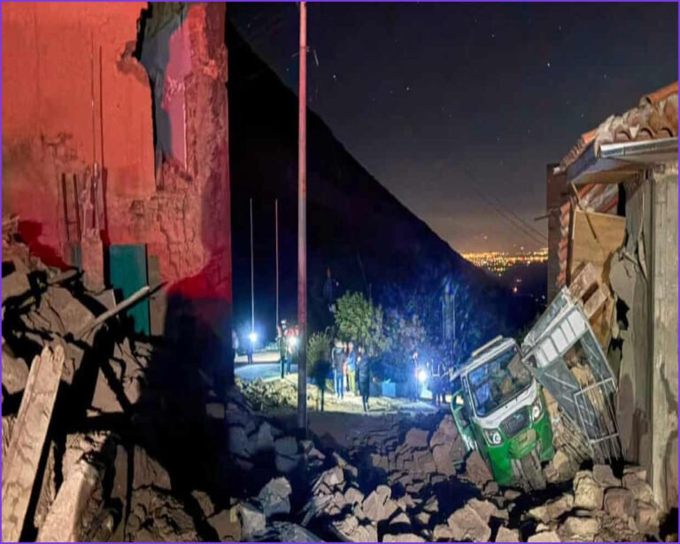 5.5 Magnitude Earthquake in Peru Leaves Six Dead