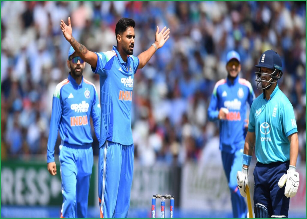 Axar and Seamers Restrict England to 258 at Edgbaston