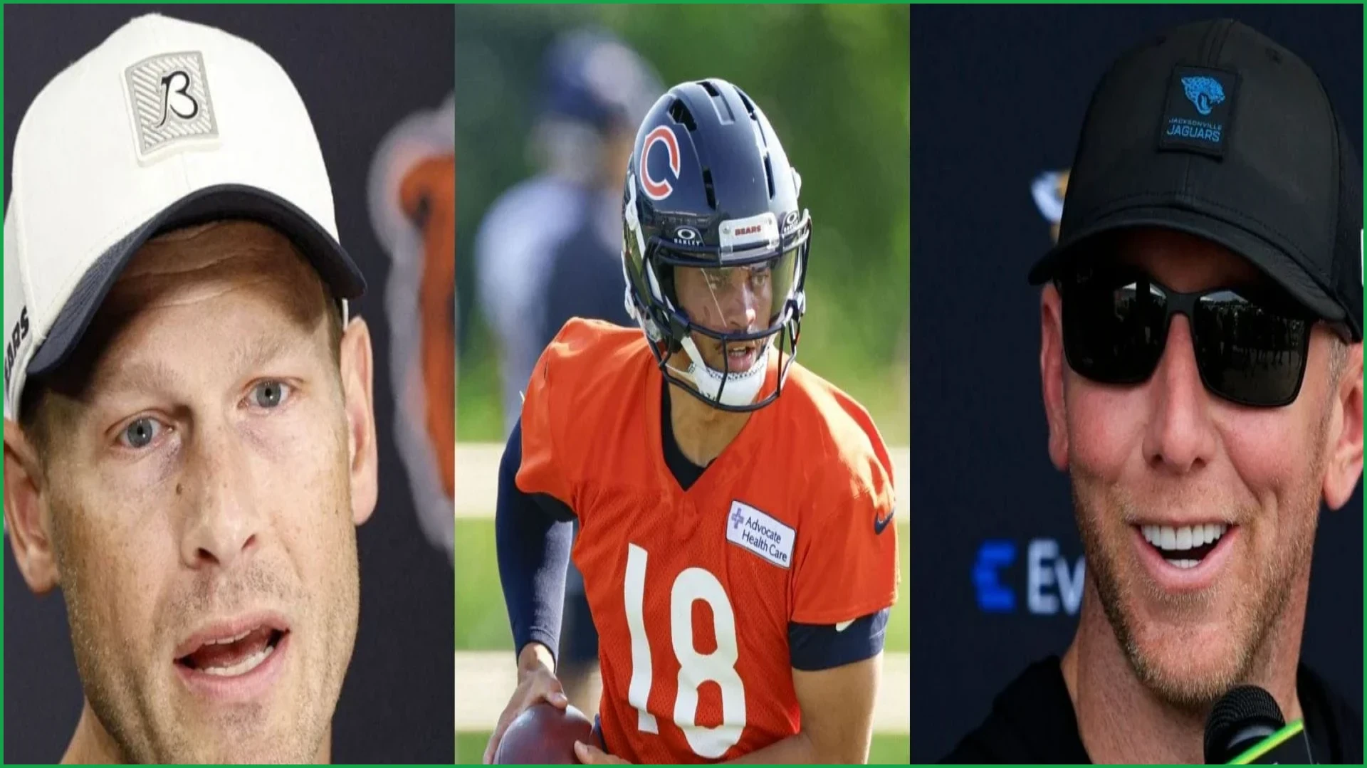 Bears HC Ben Johnson Responds to Liam Coen’s Caleb Williams Jab