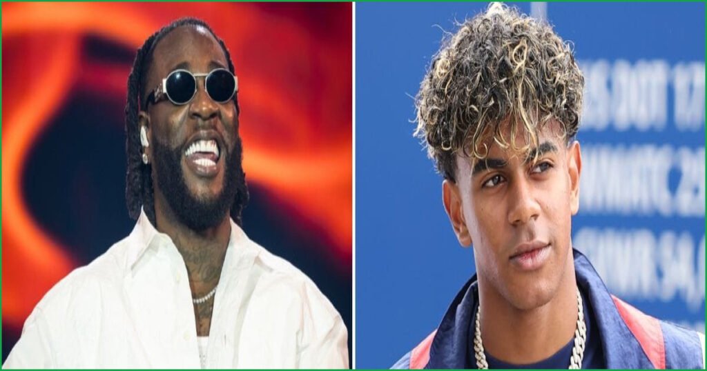 Burna Boy Names Kobbie Mainoo Top Young Talent After Yamal