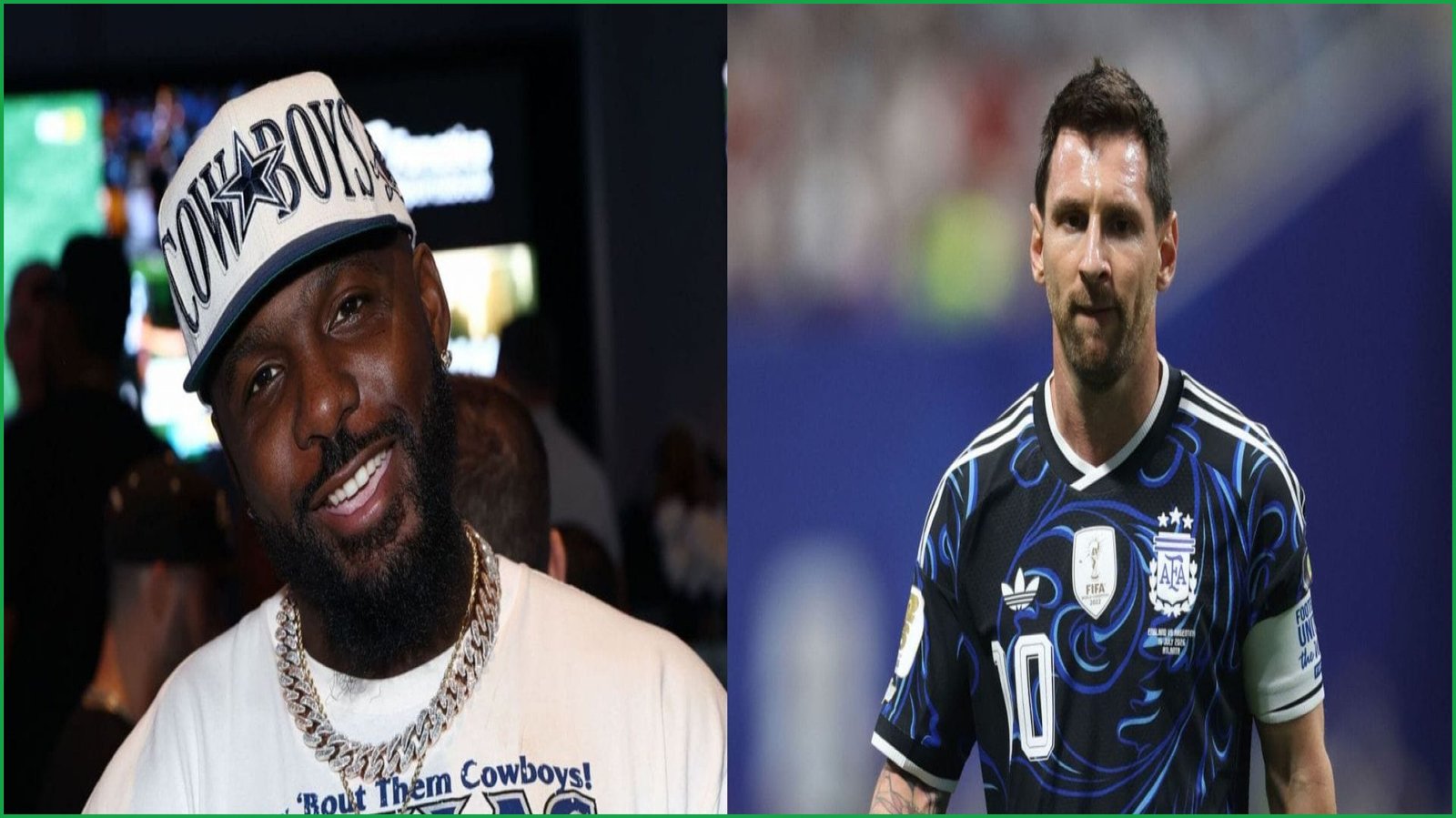 Dez Bryant Compares Lionel Messi to NBA Legend Kobe Bryant