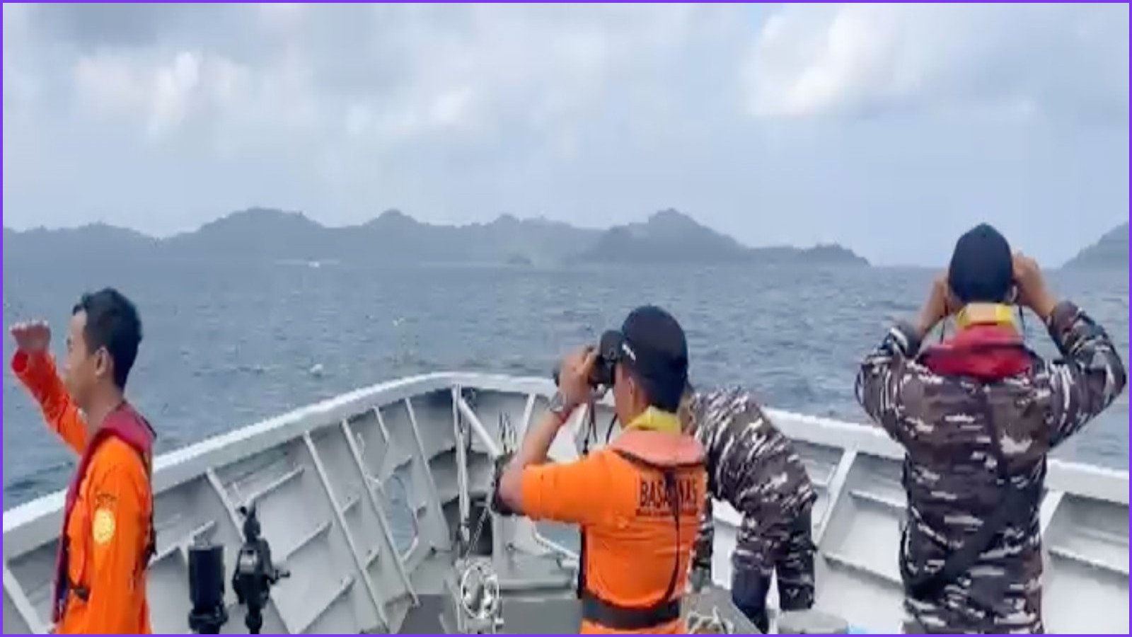 Five Survivors Found After Passenger Boat Sinks in Indonesia