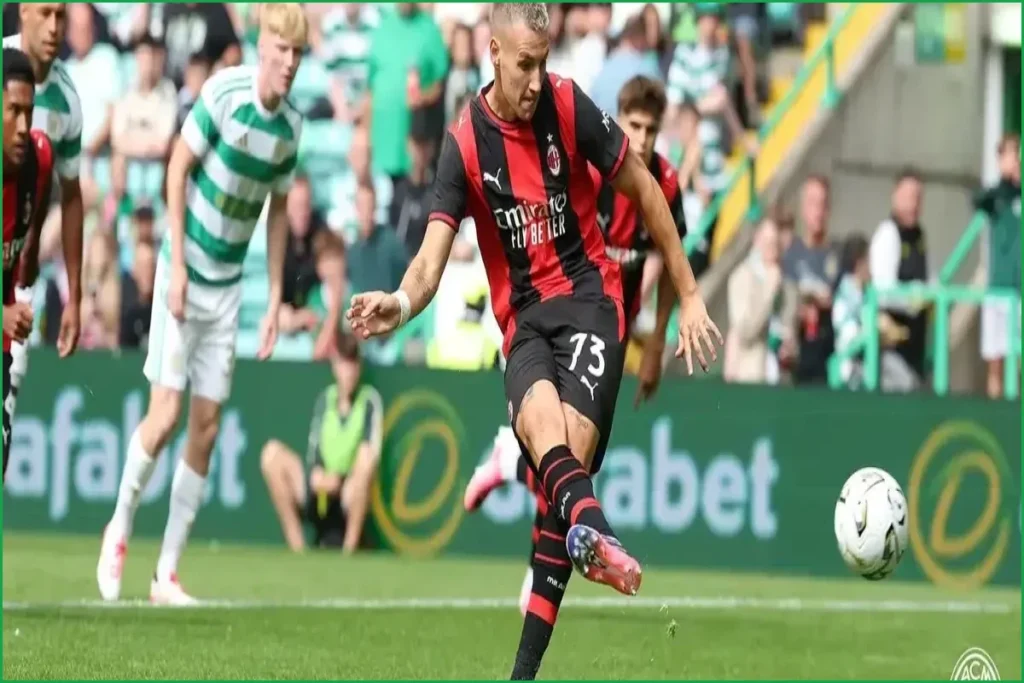 Francesco Camarda Brace Rescues Milan in 2-2 Celtic Draw