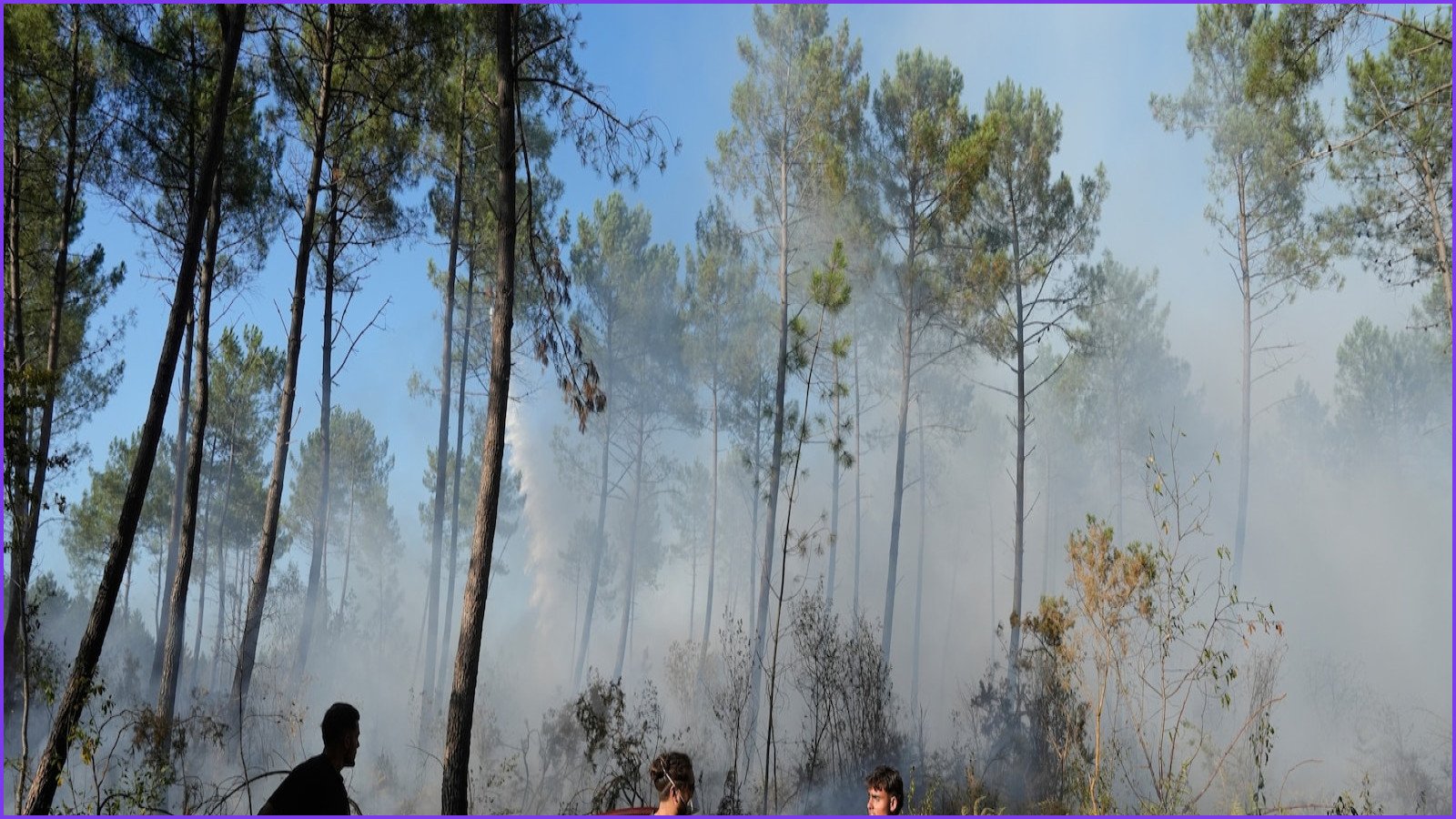 French Firefighters Stabilize Vast Wildfire Amid Returning Heat