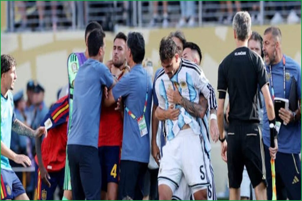 Gavi Defends Leandro Paredes After World Cup Final Brawl
