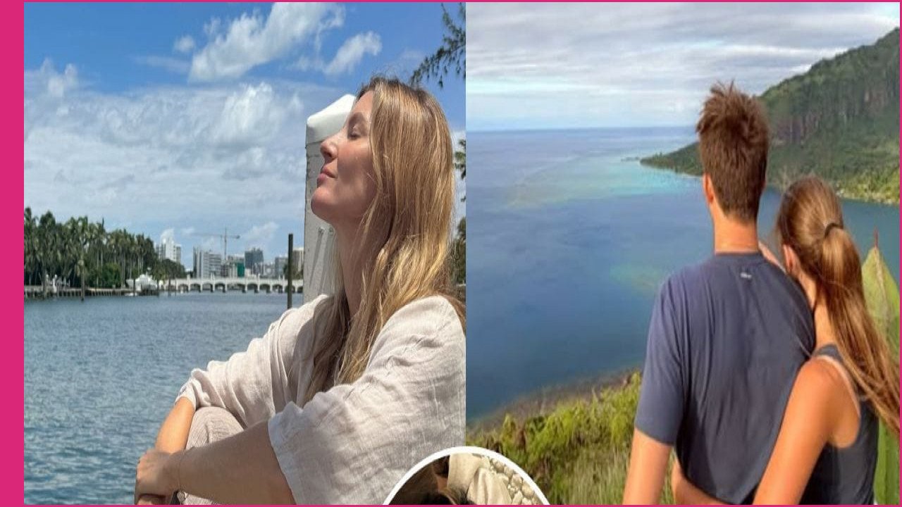 Gisele Bündchen Vacations in French Polynesia With Family