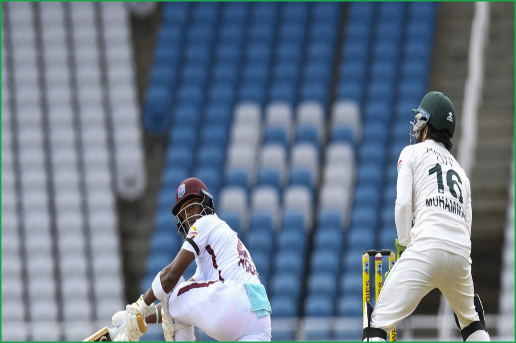 Hodge Hits Fifty as Pakistan Debuts Ali Usman