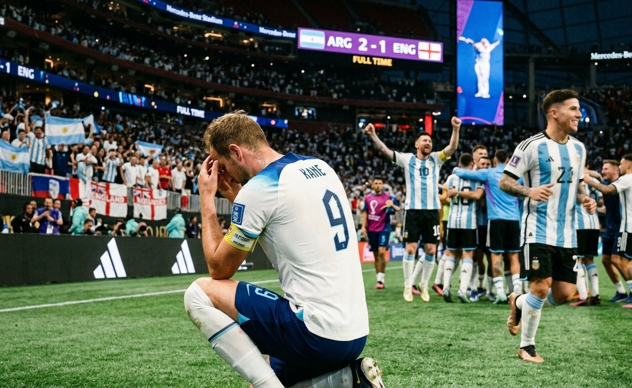 Harry Kane Knows Exactly Where It Went Wrong as Argentina End England’s Dream Again