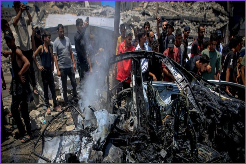 Israeli Drone Strikes Kill Five Palestinians Across Gaza