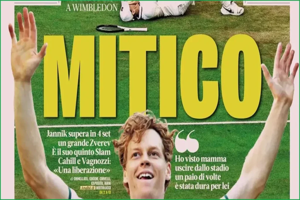Jannik Sinner Secures Historic Second Consecutive Wimbledon Title