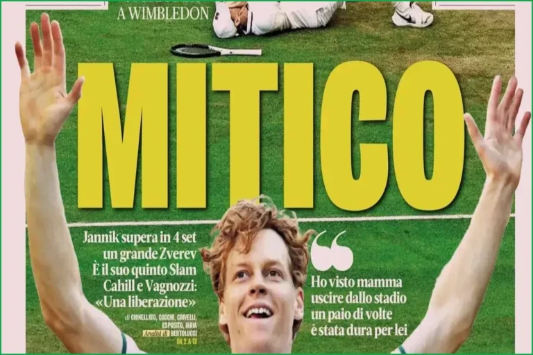 Jannik Sinner Secures Historic Second Consecutive Wimbledon Title
