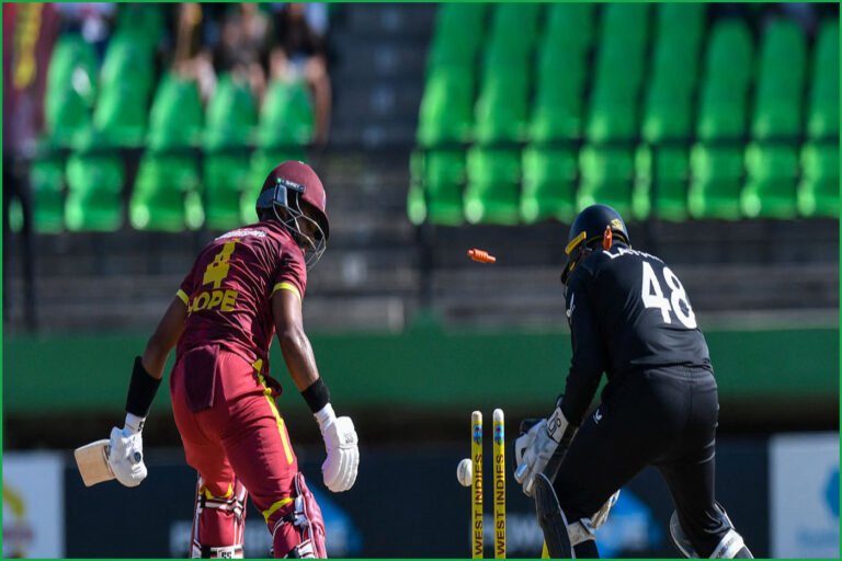 Lennox Leads New Zealand to Series Lead Over West Indies