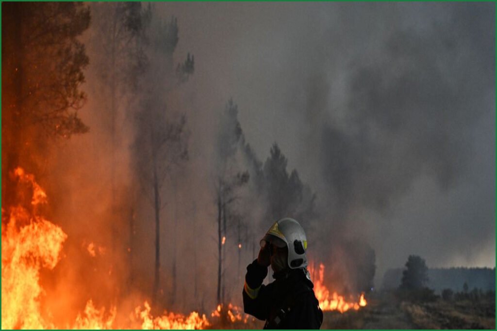 Massive Wildfires Force Hundreds of Thousands to Flee Europe
