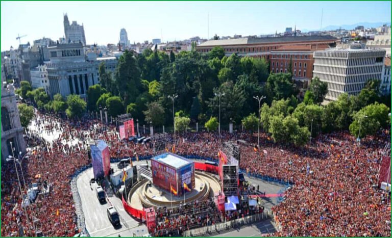 Millions Gather in Madrid to Celebrate Spain’s World Cup Win