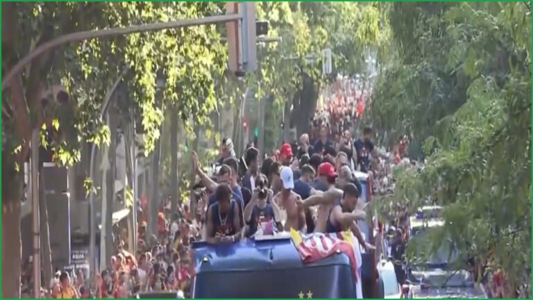 Millions of Fans Celebrate Spain’s World Cup Victory in Madrid