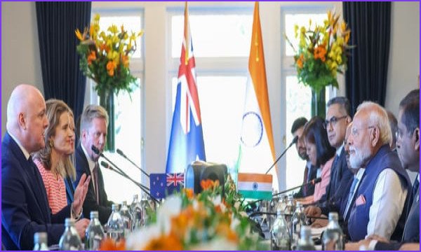 Modi’s Visit to New Zealand Ends 40-Year Diplomatic Gap