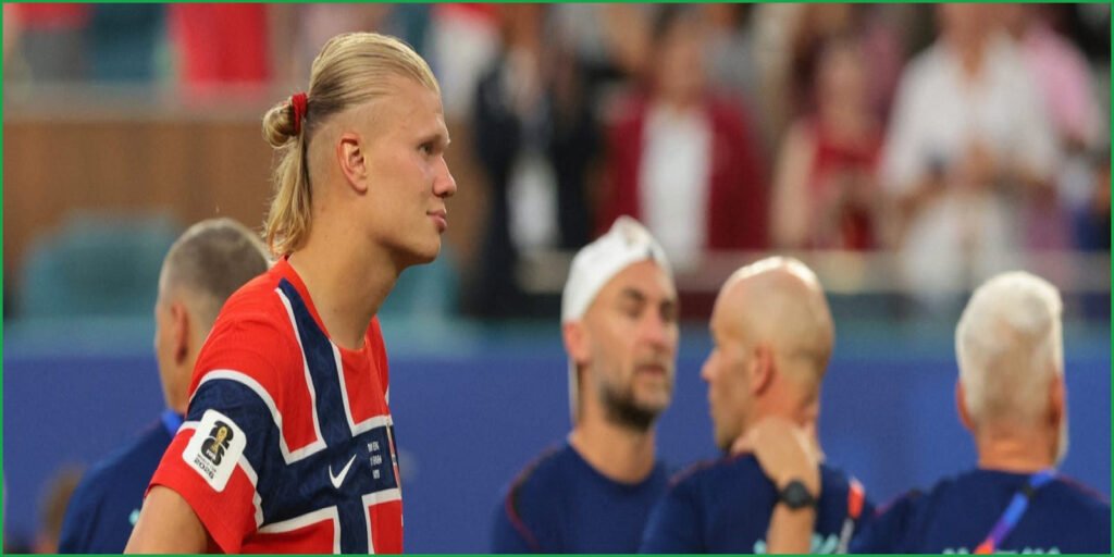 Norway Coach Explains Erling Haaland Substitution in World Cup Loss