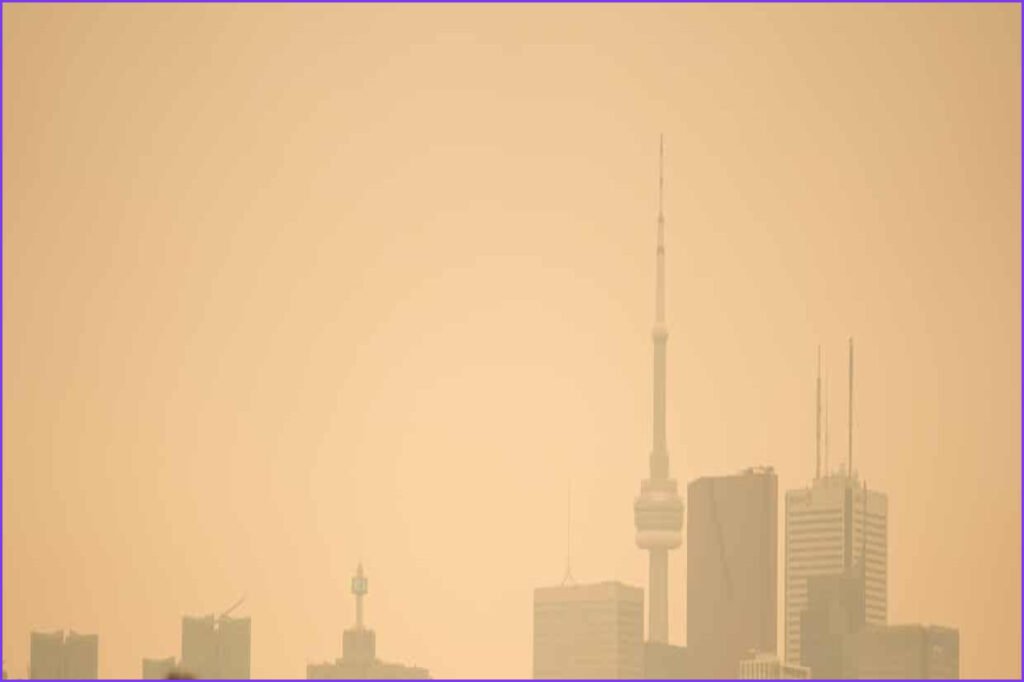 Ontario Wildfires Push Toronto Air Quality to World’s Worst