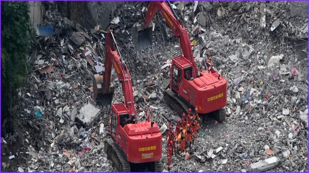 Rescue Teams Search for Survivors After China Landslide