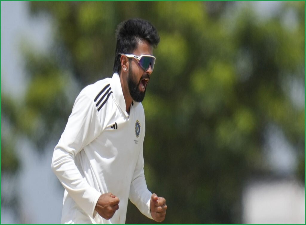 Saransh Jain Receives Maiden India Test Call-Up for Sri Lanka