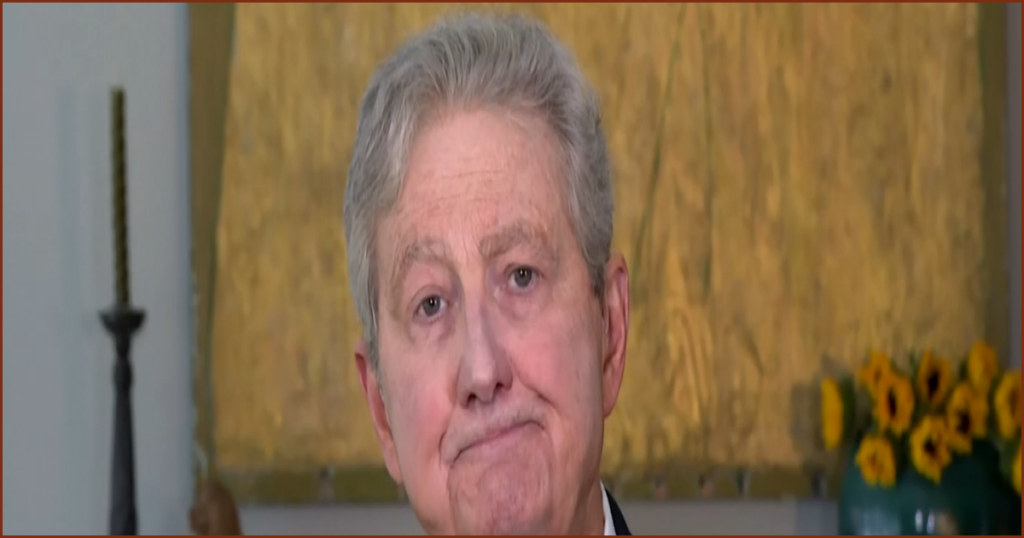 Sen. John Kennedy Urges Senate Action on Iran War and SAVE Act