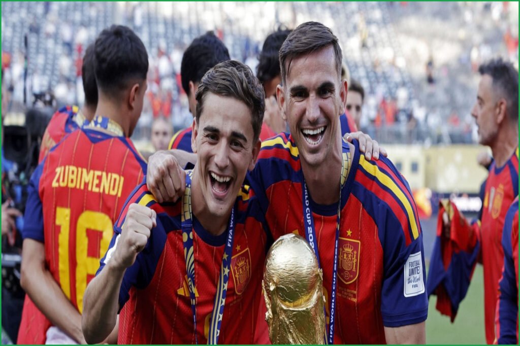Seville Honors Spain Stars Gavi and Fabian Ruiz with Tomatoes