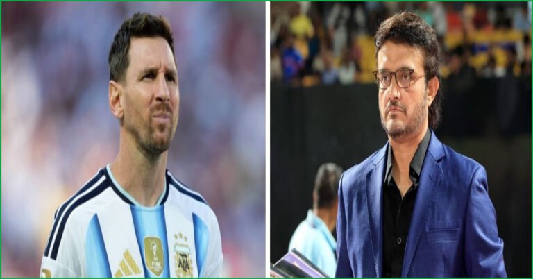 Sourav Ganguly Defends Lionel Messi After World Cup Final Loss