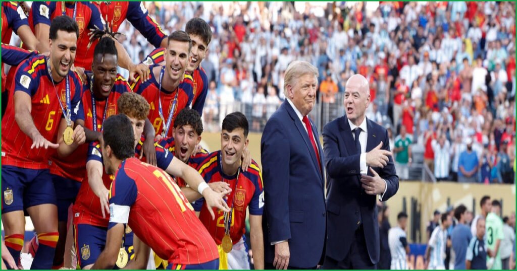 Spain Celebrates World Cup Win Amid Trump Photo-Op Controversy