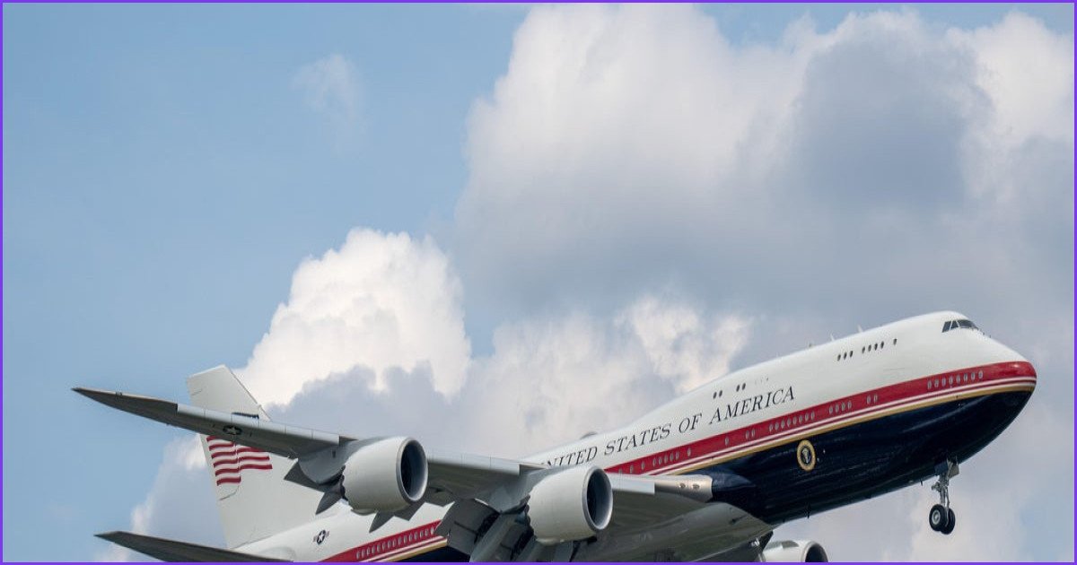 Trump Used Older Air Force One Following Credible Iranian Threat