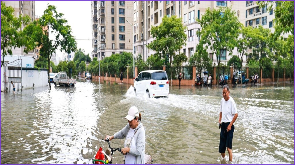 Typhoon Bavi Brings Heavy Rain and Winds to China