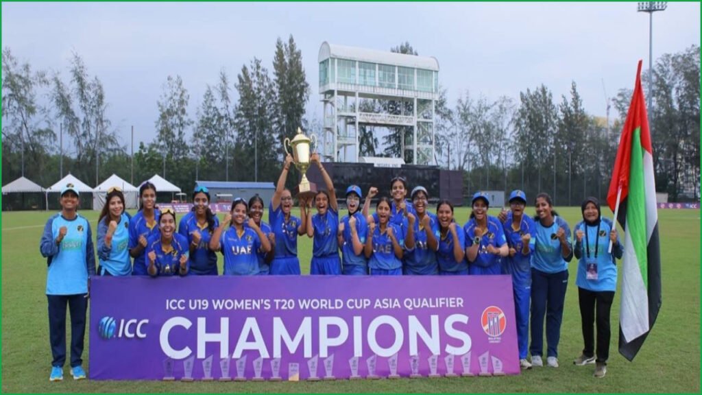UAE Women Qualify for 2027 Under-19 T20 World Cup