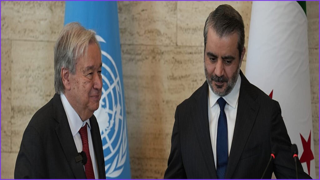 UN Chief Calls for End of All Sanctions on Syria