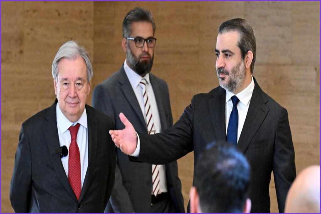 UN Chief Guterres Visits Damascus as Syria Hails Partnership