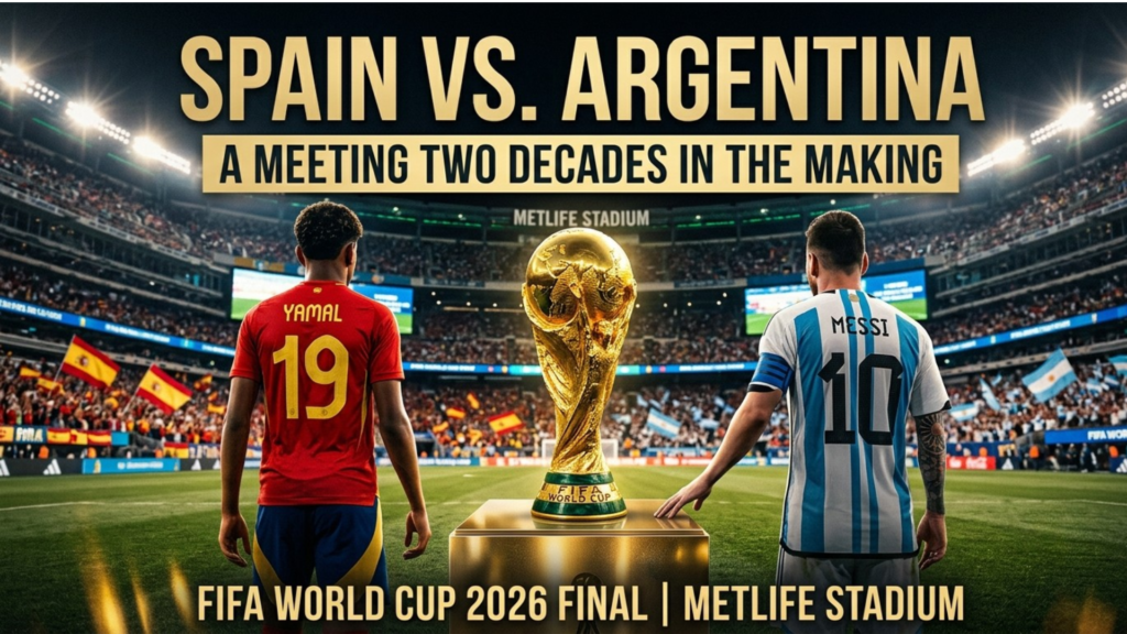 World Cup Final Set: Spain and Argentina Clash for the Ultimate Prize on Sunday