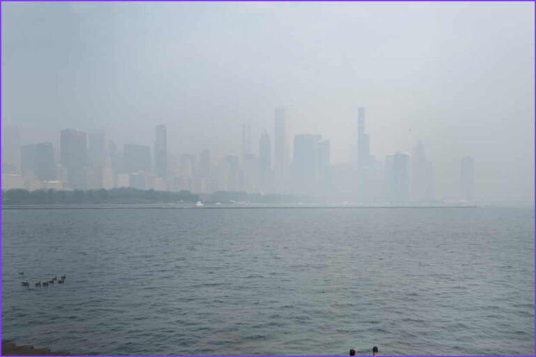 Wildfire Smoke Plummets Air Quality Across US and Canada