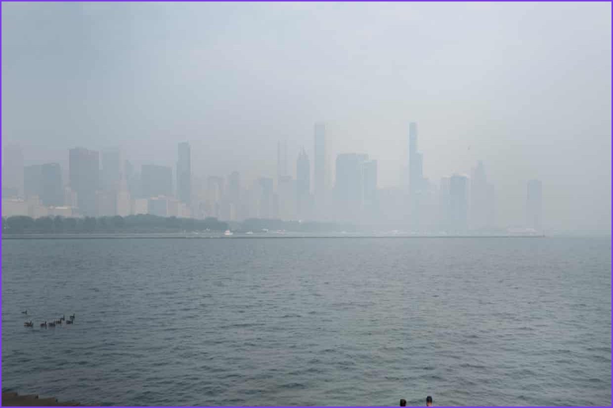 Wildfire Smoke Plummets Air Quality Across US and Canada