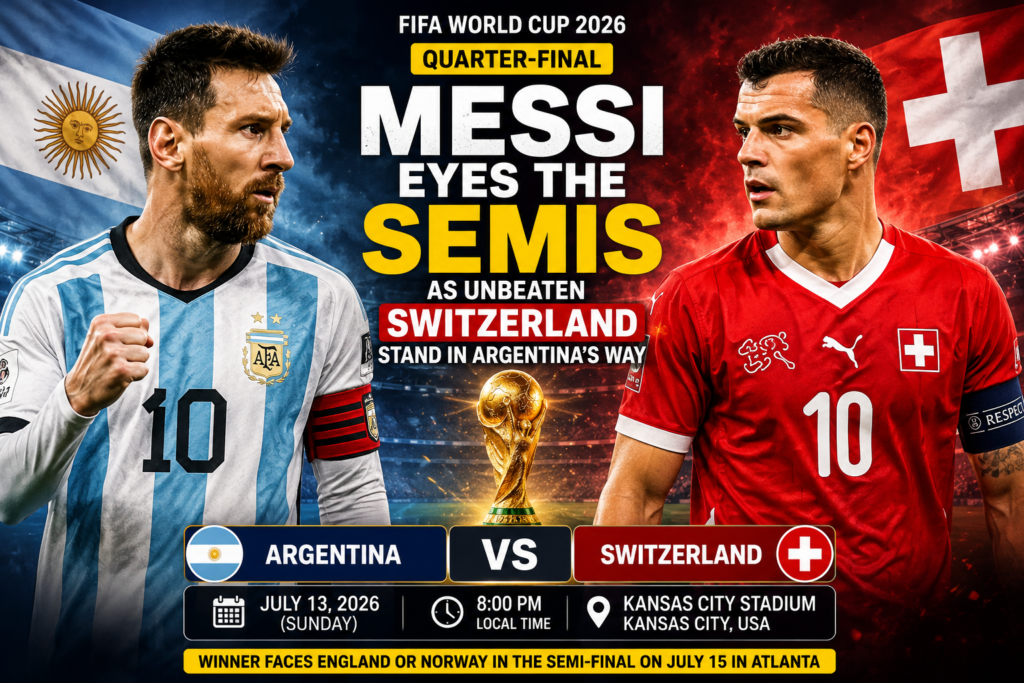 Messi Eyes the Semis as Unbeaten Switzerland Stand in Argentina’s Way