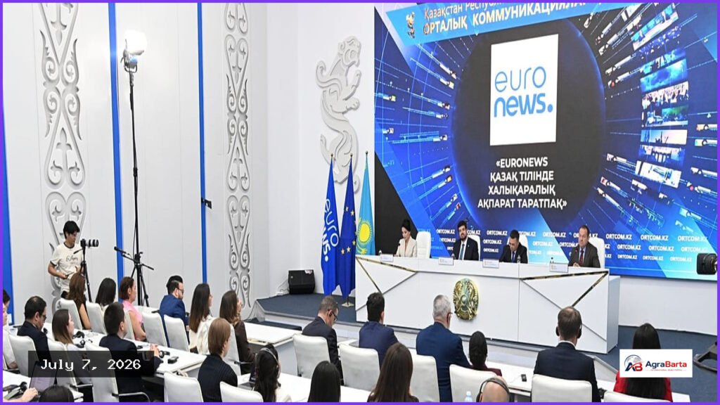 Euronews Expands Global Reach with New Kazakh Language Service