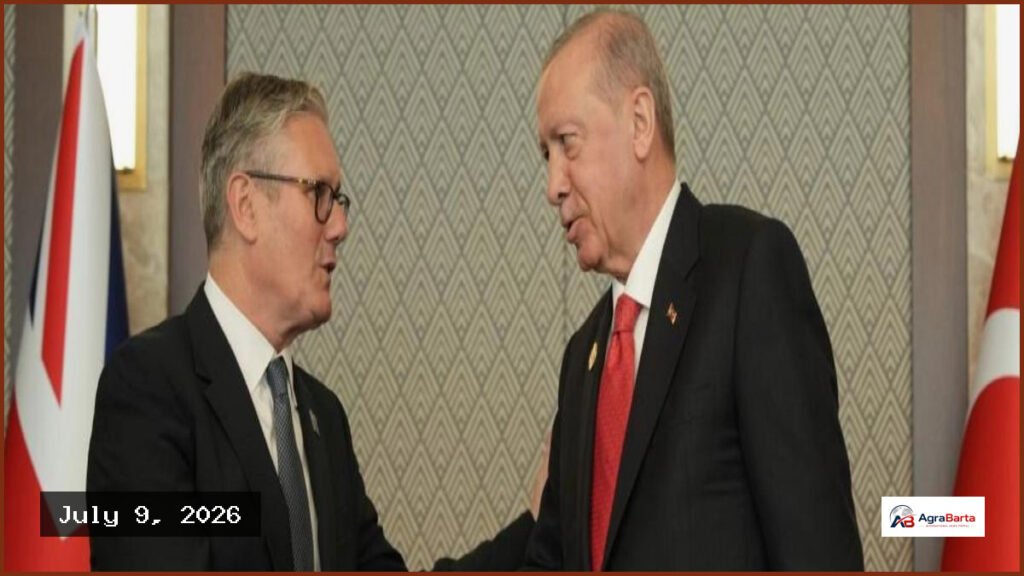 Turkish President Presents Personalised Revolver to Sir Keir Starmer