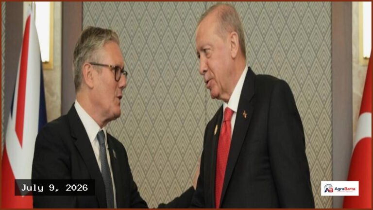 Turkish President Presents Personalised Revolver to Sir Keir Starmer
