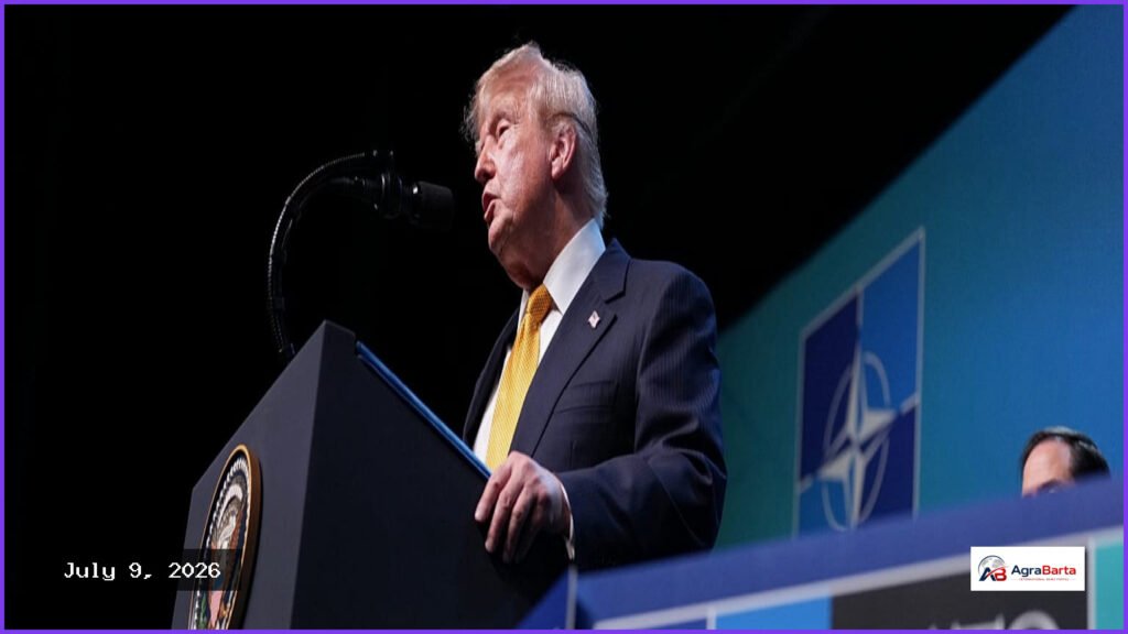 Trump Concludes NATO Summit on Positive Note After Tensions