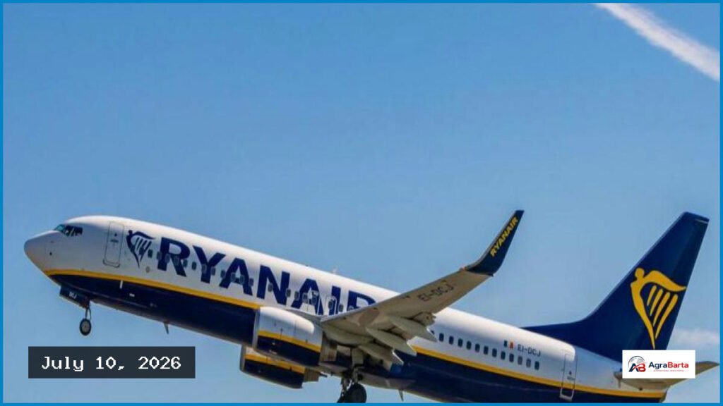 Passenger pulled to safety after window dislodges on Ryanair flight