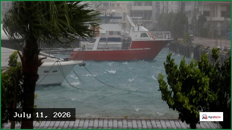 Typhoon Bavi Batters East Asia After Killing 17 in Philippines