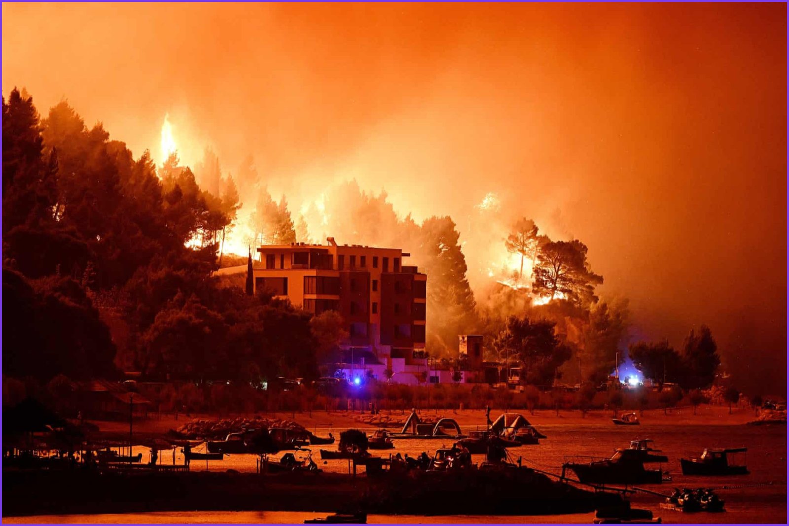 Almost 500 Arrested on Suspicion of Starting French Wildfires