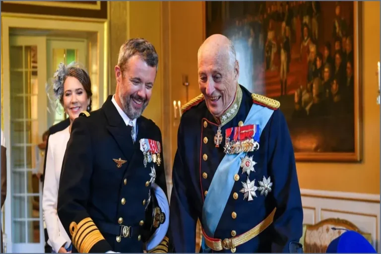 Danish Royals and Prime Minister Mourn Norway's King Harald