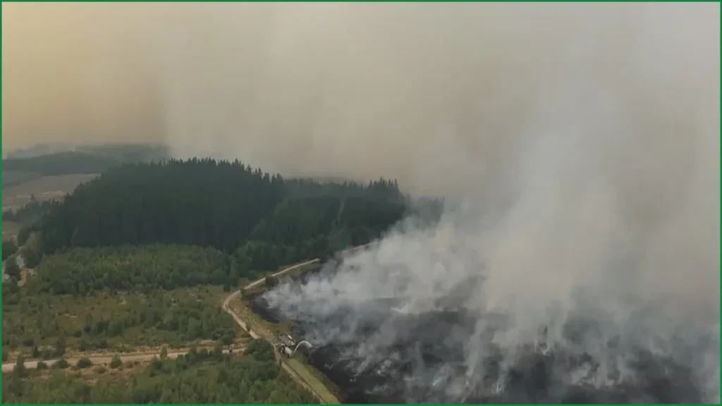 Europe Continues Battle Against Widespread Wildfires Amid Heatwave