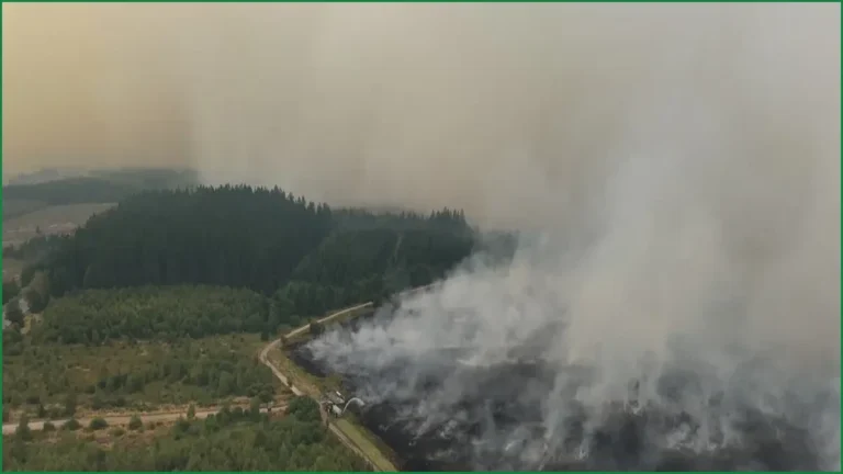 Europe Continues Battle Against Widespread Wildfires Amid Heatwave