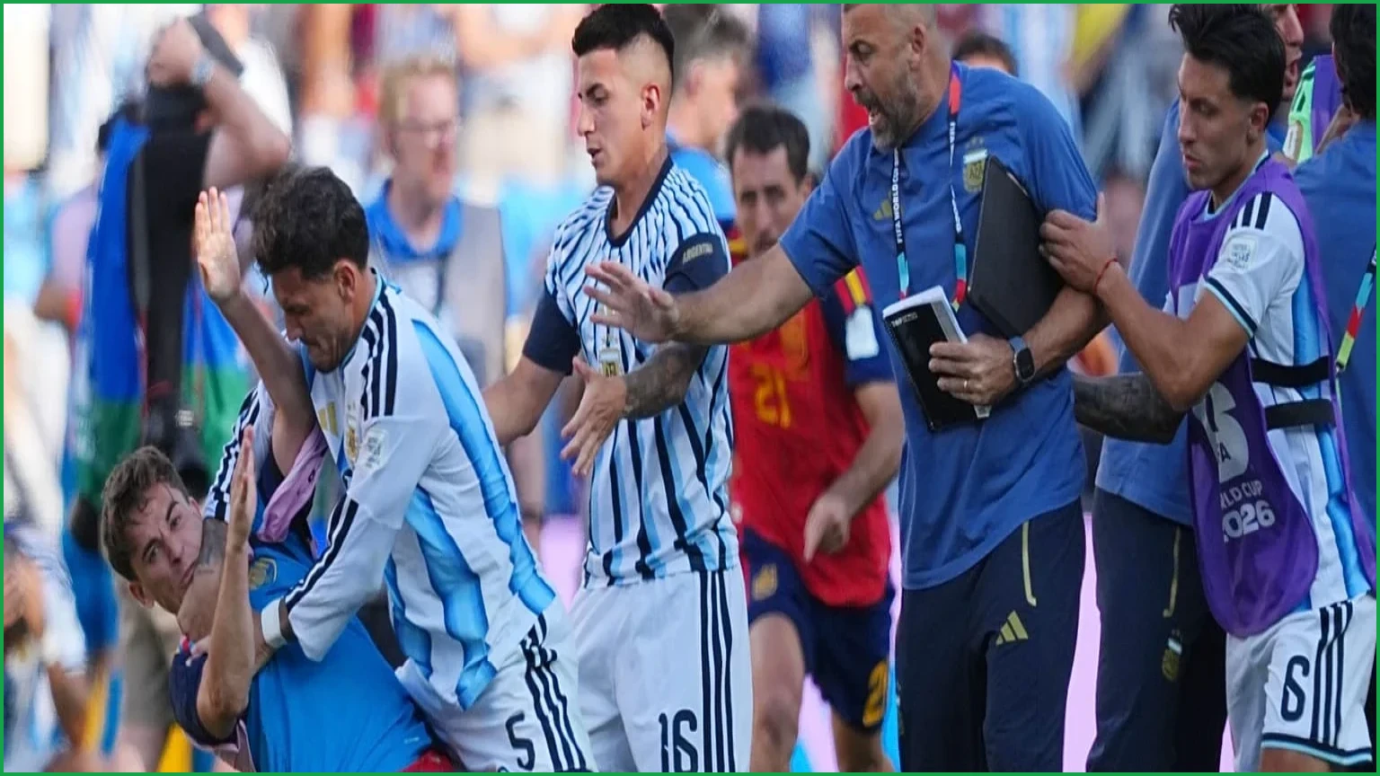 FIFA Issues 10-Match Ban to Argentina’s Leandro Paredes