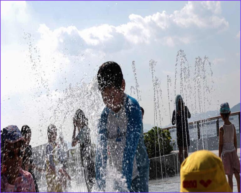 Hong Kong Records Hottest Day Ever During Typhoon Dolphin