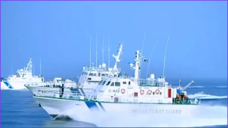 Indian Coast Guard Launches Rescue After Cargo Ship Sinks